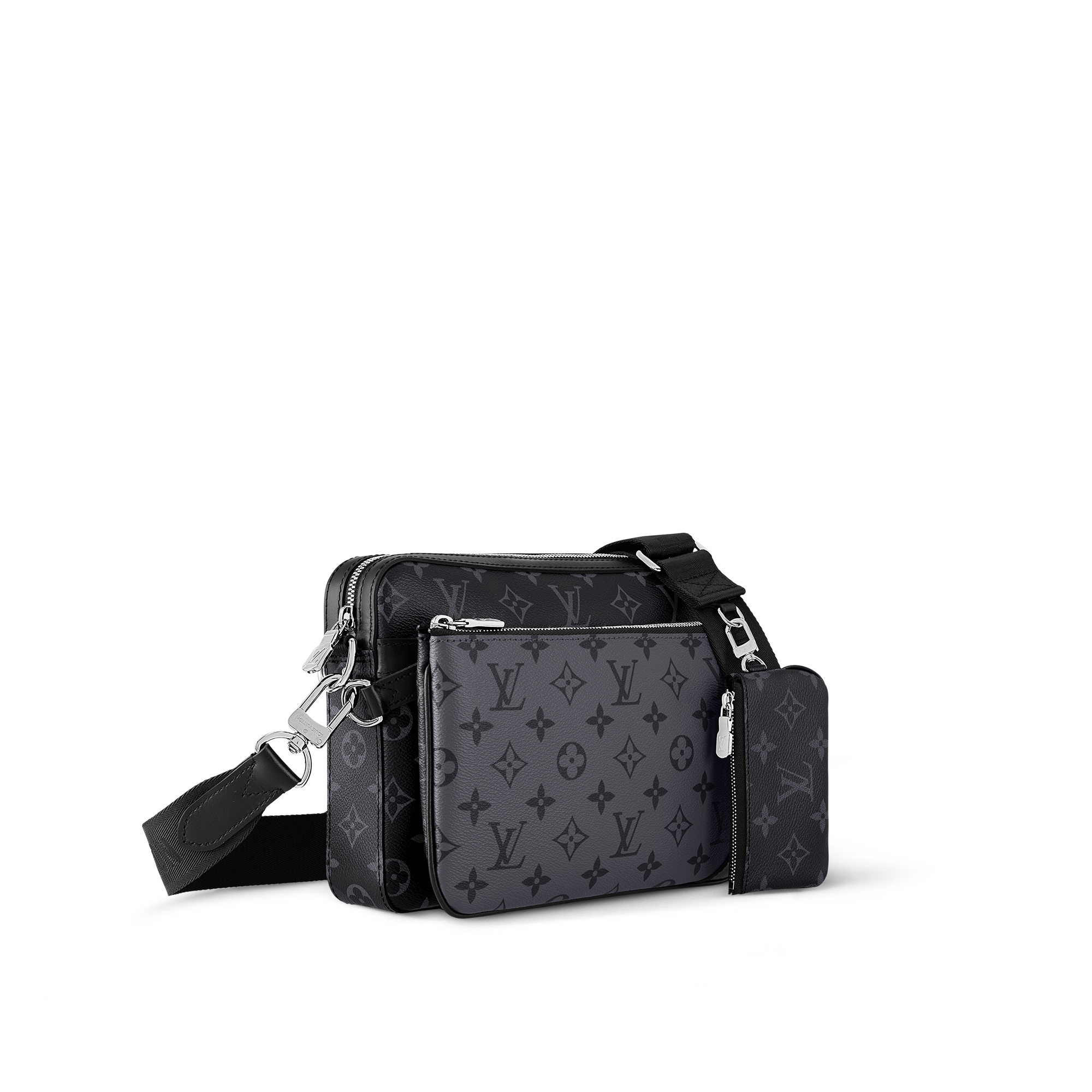 Trio Messenger Monogram Eclipse Bags LOUIS VUITTON